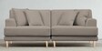 Woody Fabric 3 Seater Sofa In Camel Beige Colour