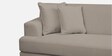 Woody Fabric 3 Seater Sofa In Camel Beige Colour