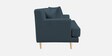 Woody Fabric 3 Seater Sofa In Cobalt Blue Colour