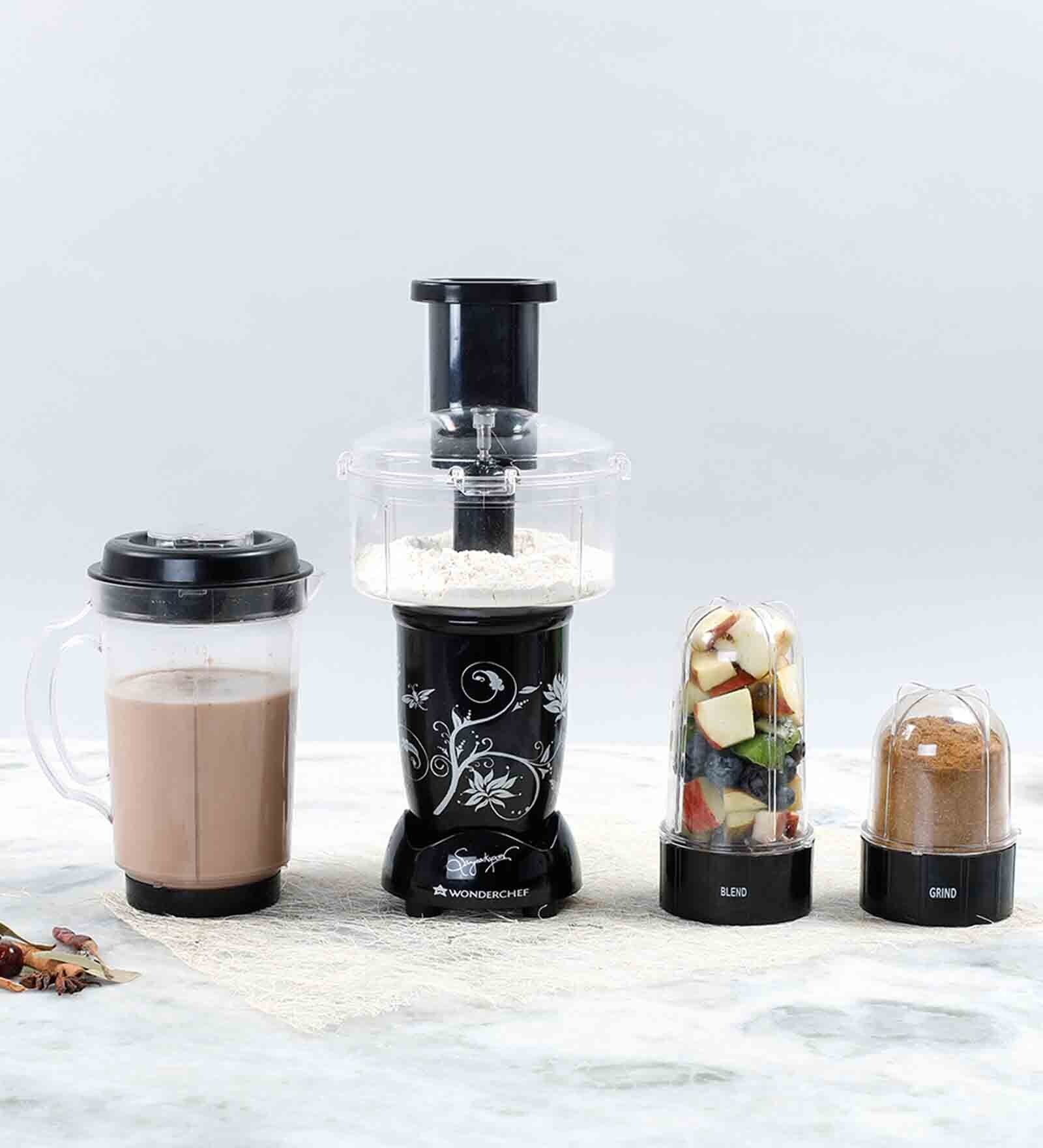 Wonderchef Nutri Blend Compact Food Processor 400W 22000 RPM Mixer Grinder