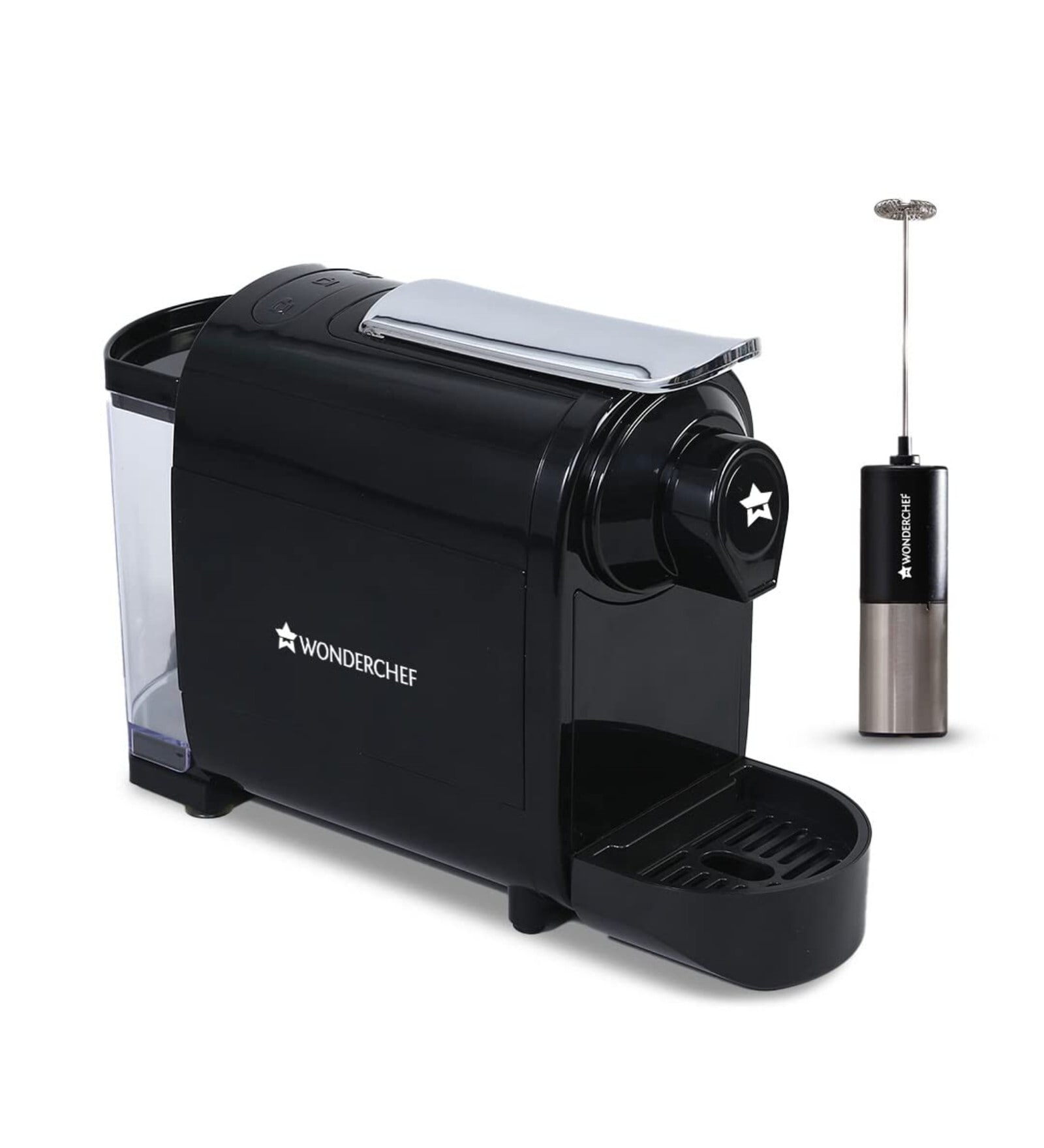 Wonderchef Regalia Capsule Espresso Coffee Machine (Black)