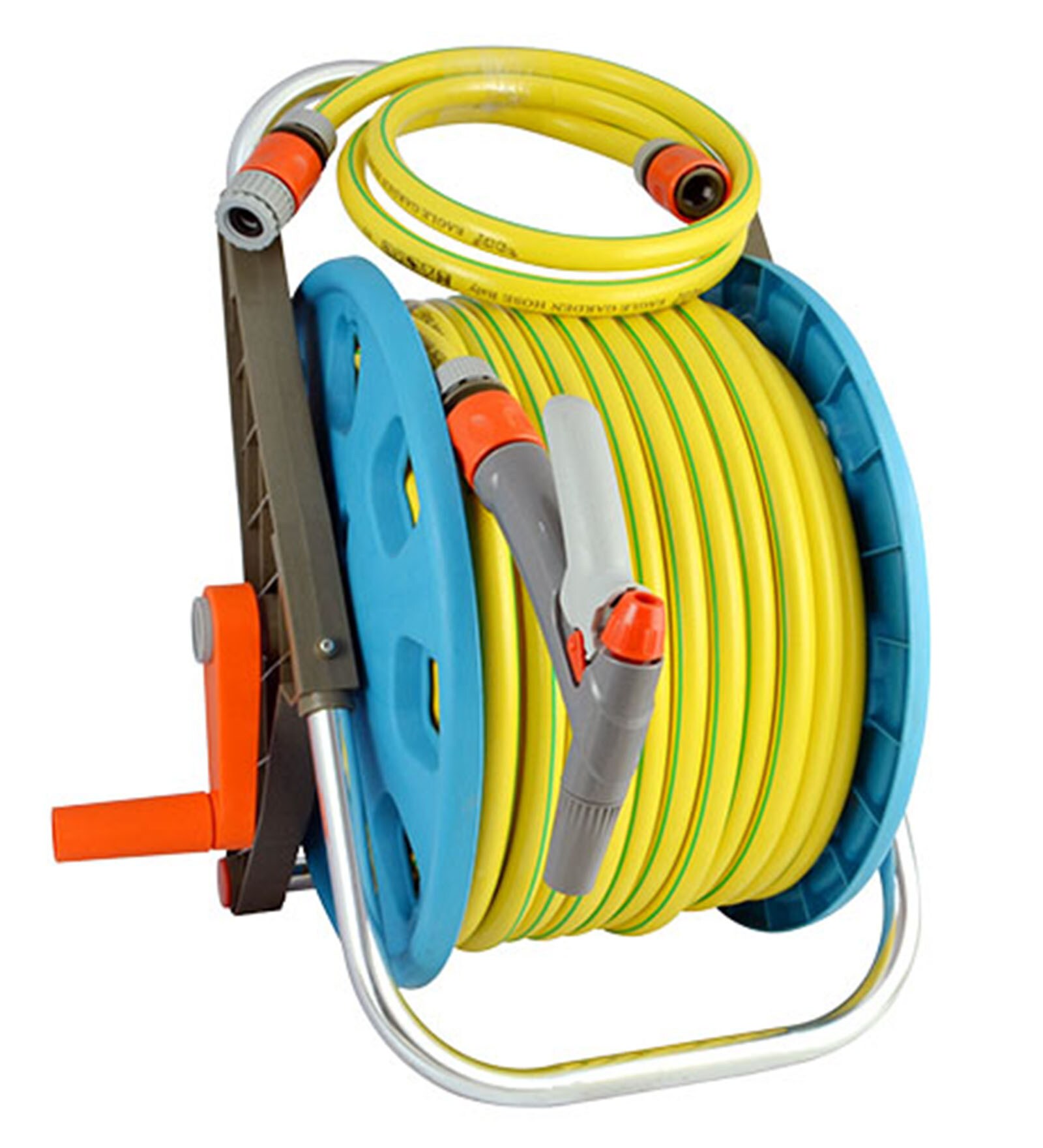 Wonderland Eagle 50 M Portable Water Hose Set with Spray Gun