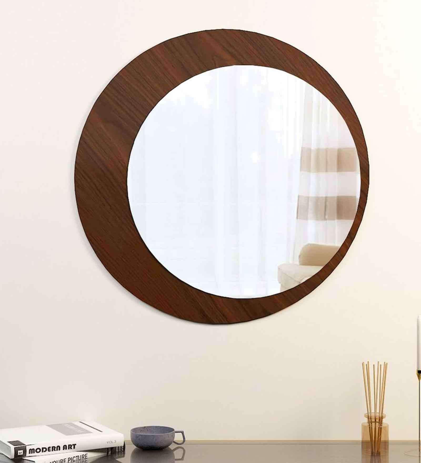 Multicolour MDF Beautiful Wall Mirror