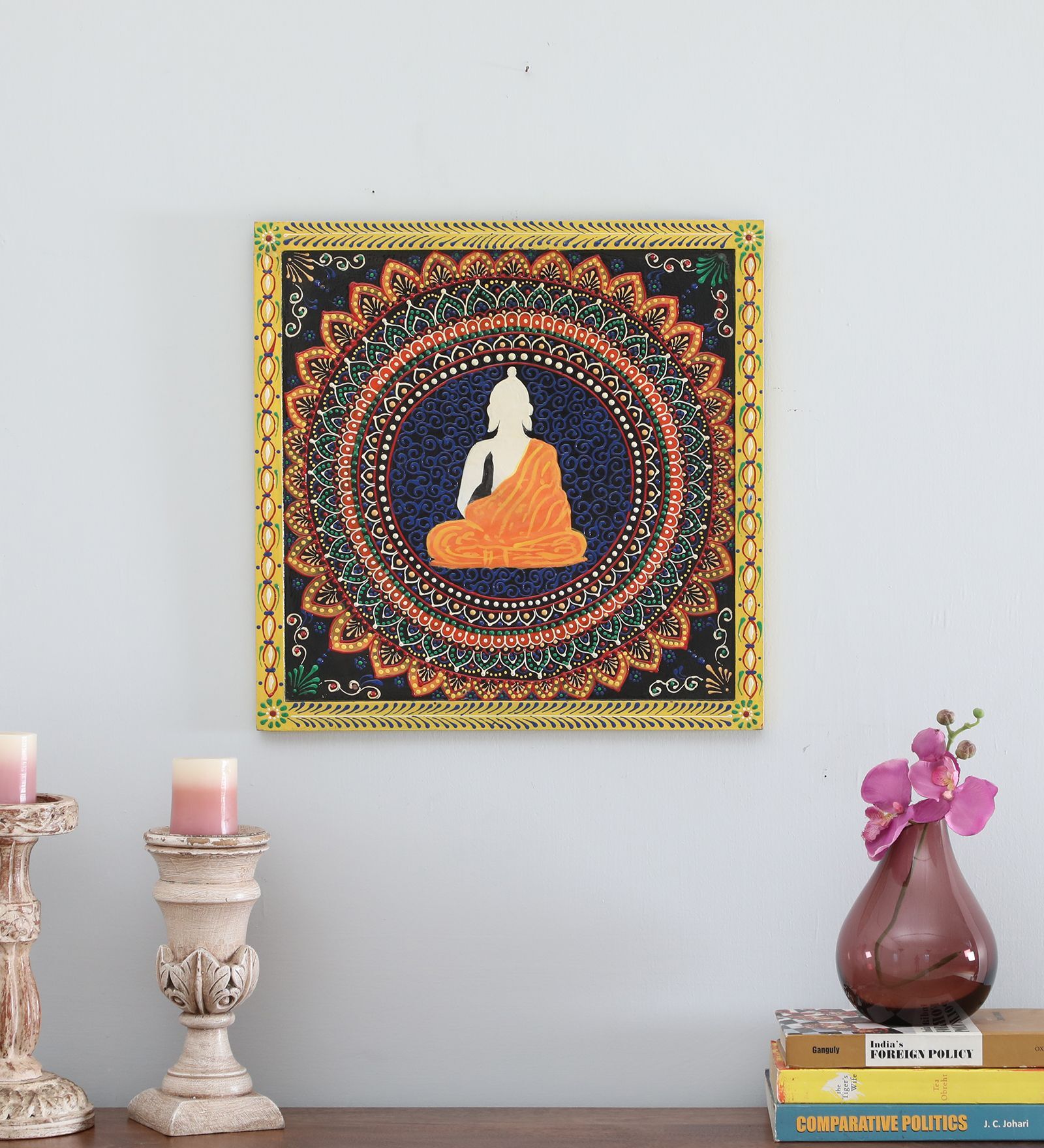 Buy Buddha Multicolour MDF Wall Art at 33% OFF by B K Exports | Pepperfry