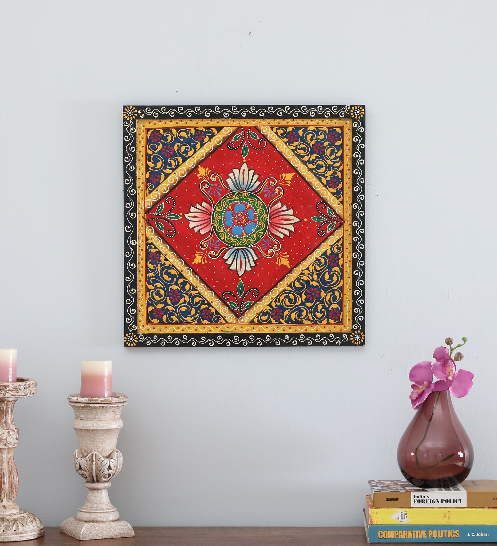 Multicolour MDF Wall Art