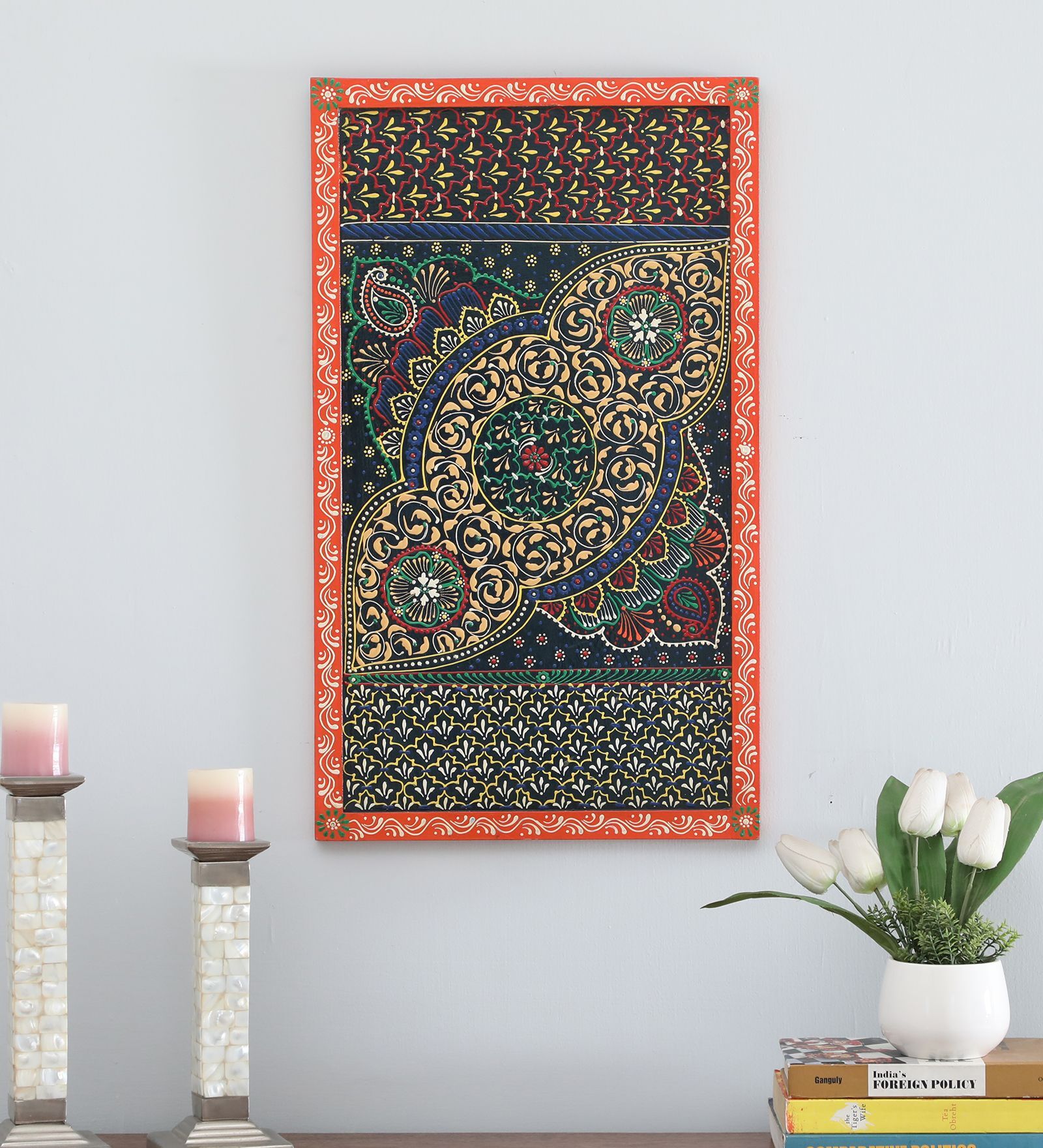 Multicolour MDF Wall Art