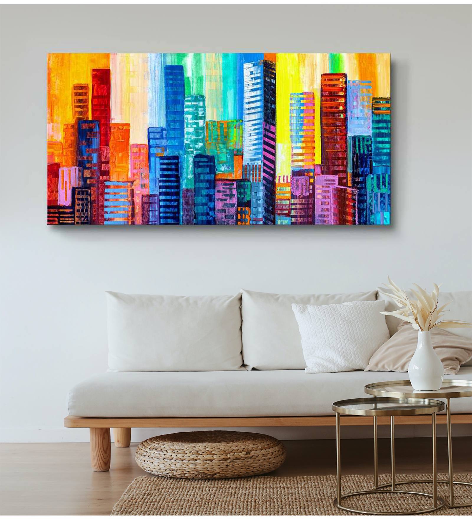 Wooden Stretched Beautiful Building stylish hanging Framed Art Prints