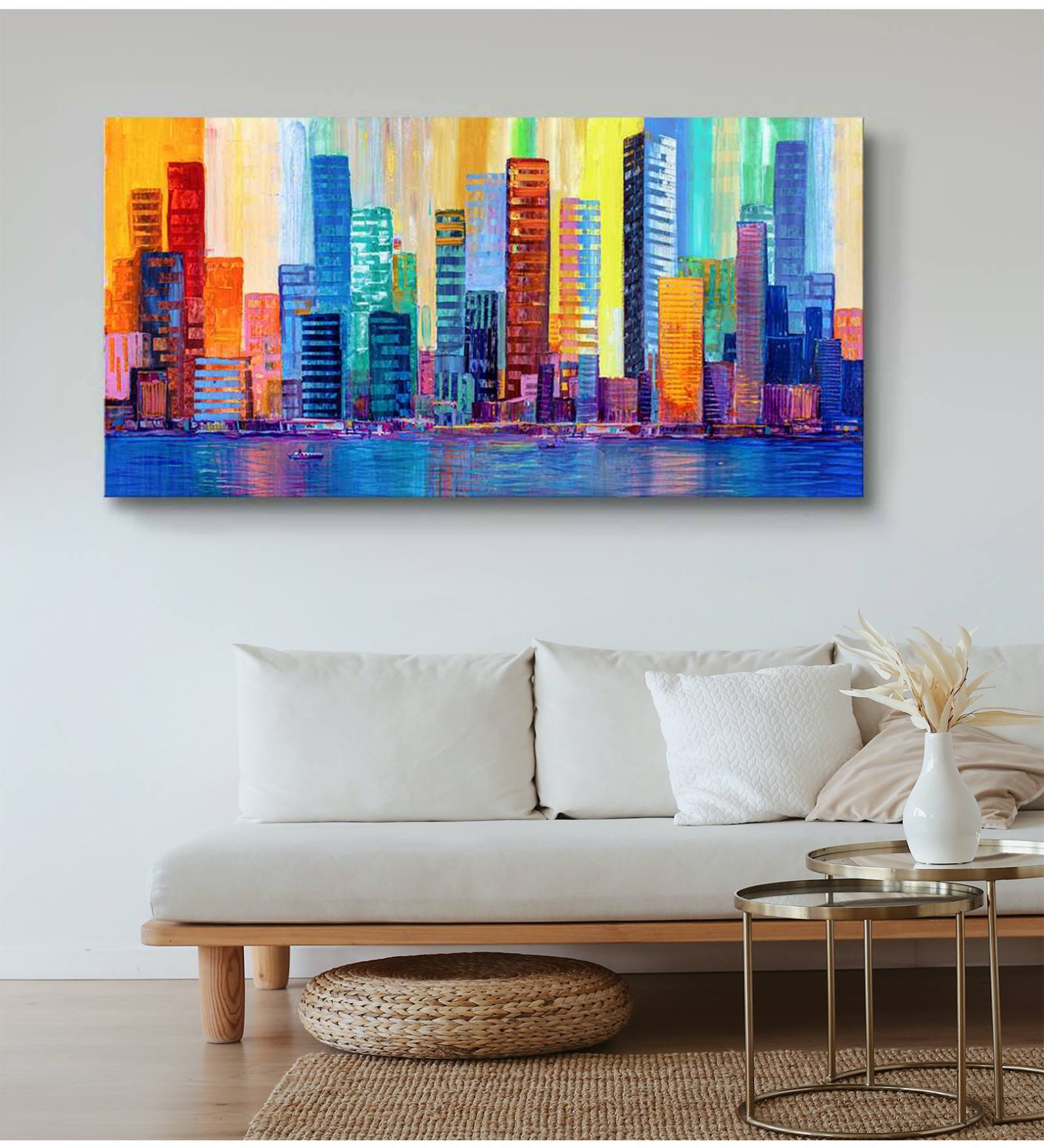 Wooden Stretched Canvas Framed Art Print