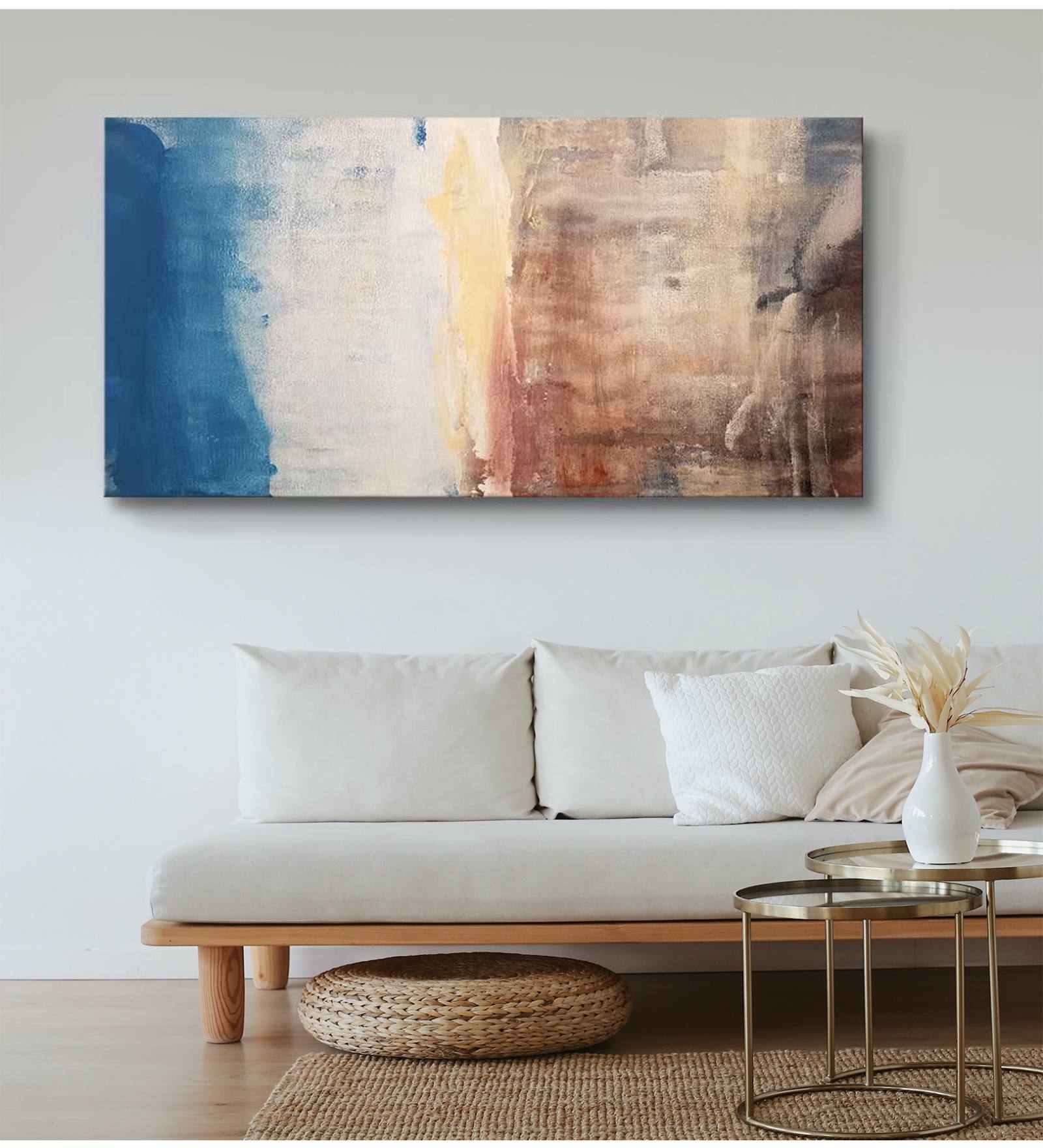 Wooden Stretched Canvas Framed Art Print