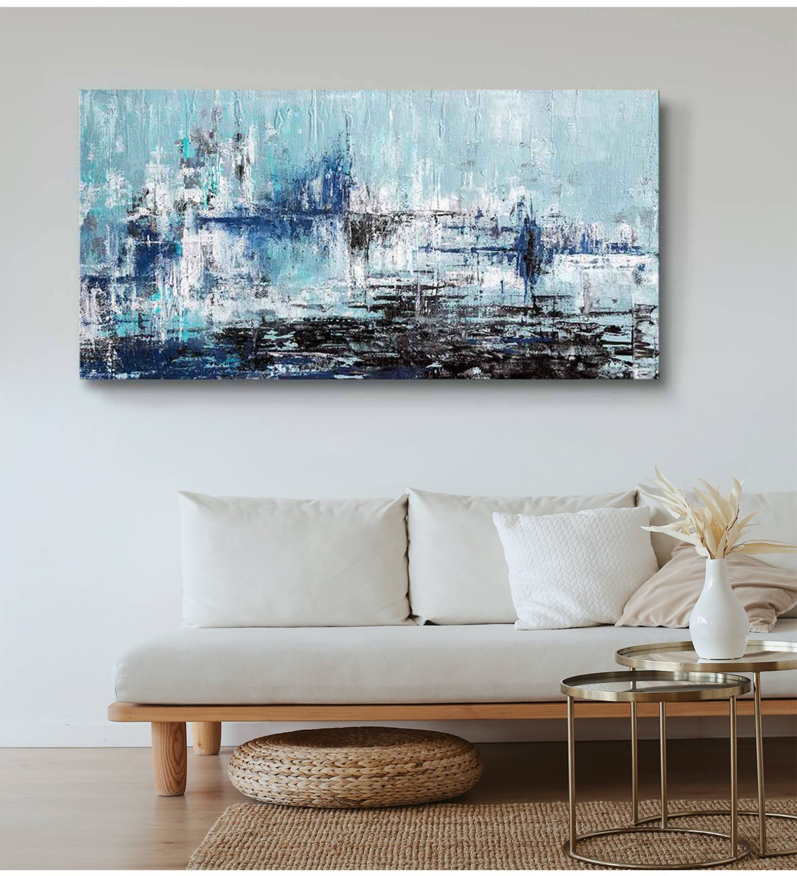 Wooden Stretched Canvas Framed Art Print