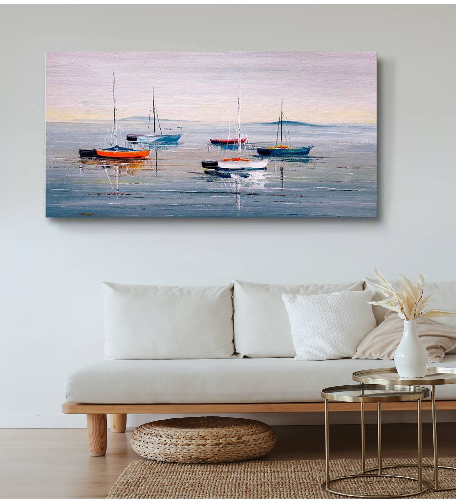 Wooden Stretched Canvas Framed Art Print