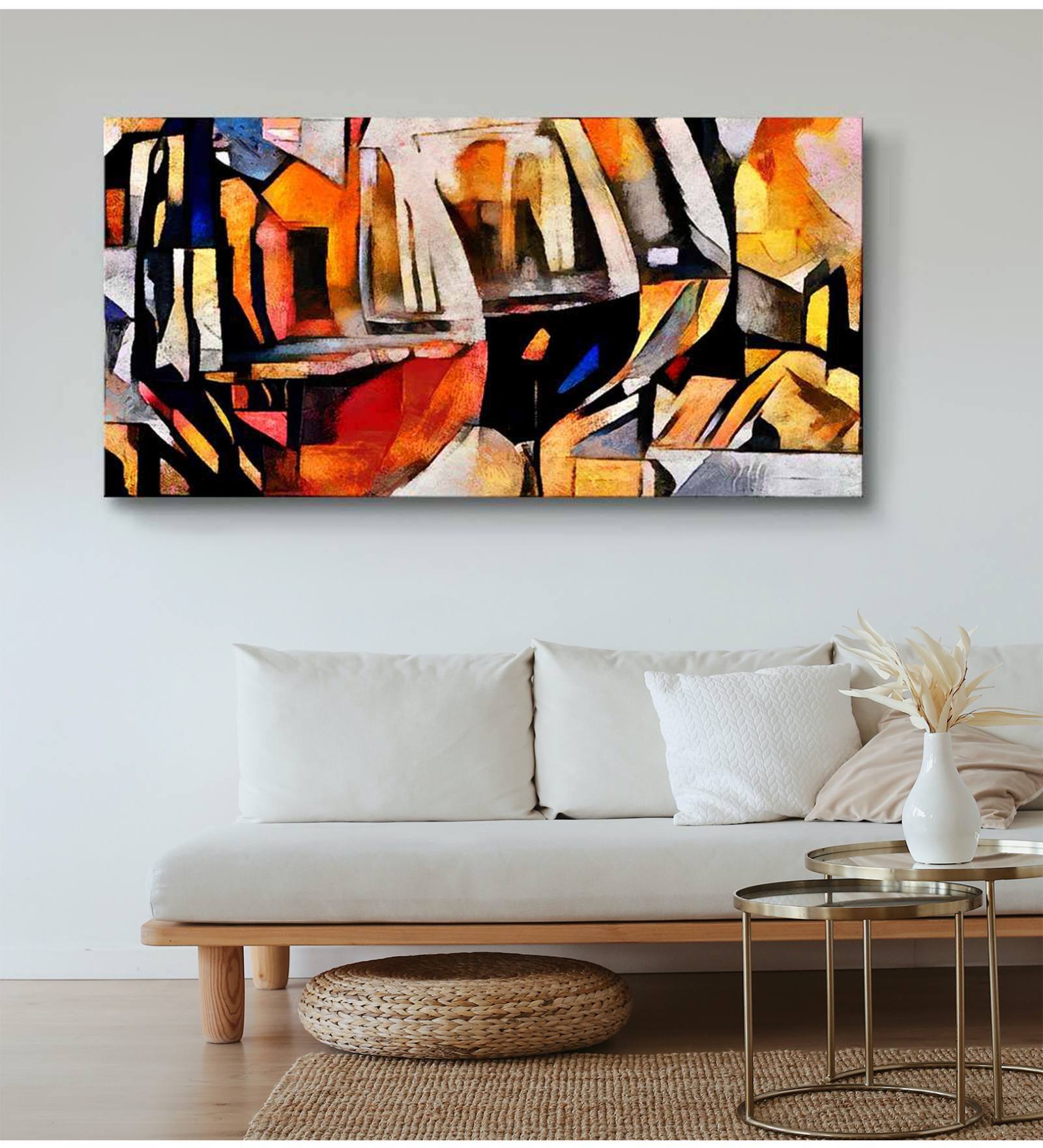 Buy Wooden Stretched Canvas Framed Art Print at 8 OFF by 999Store