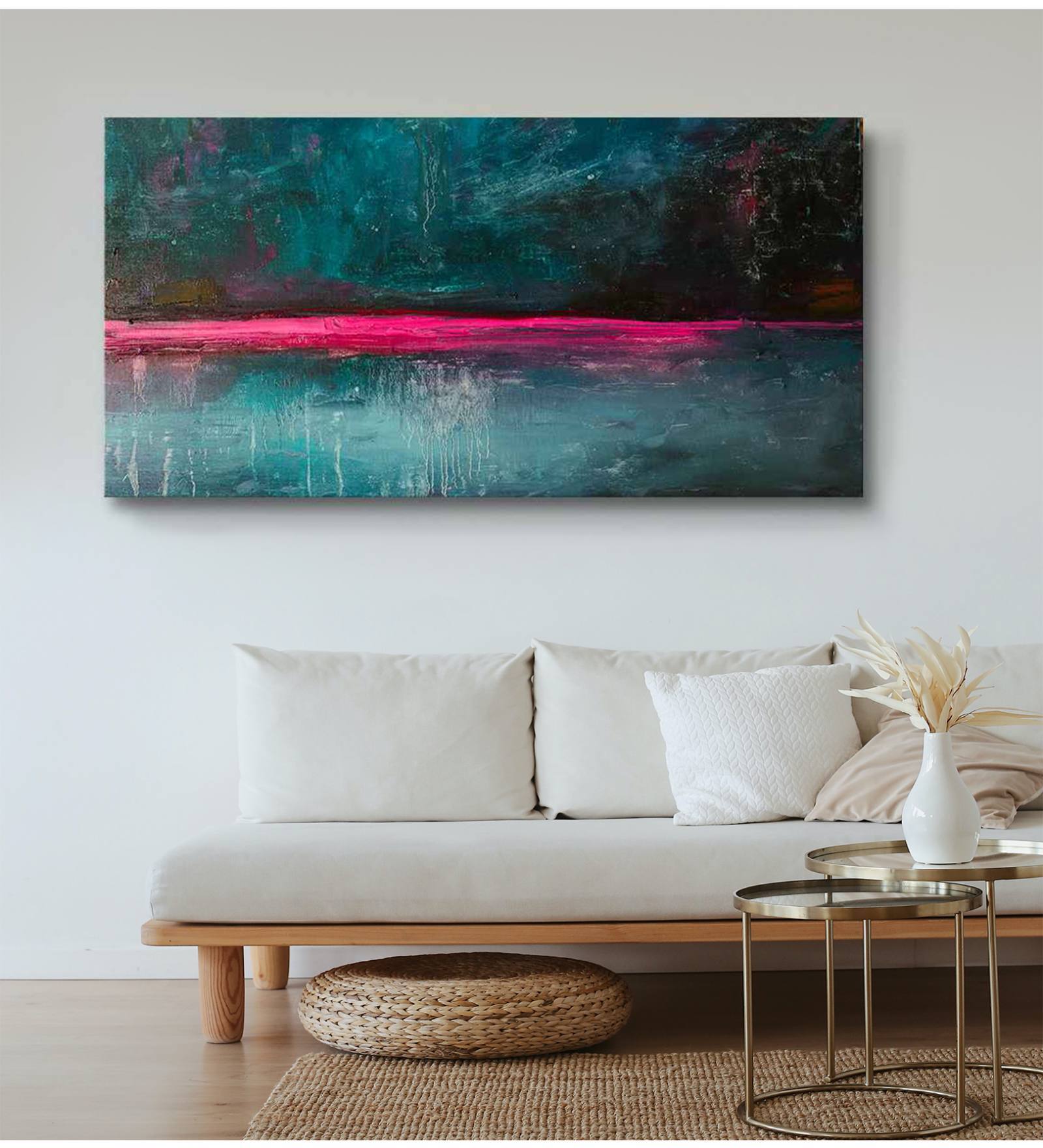 Wooden Stretched Canvas Framed Art Print