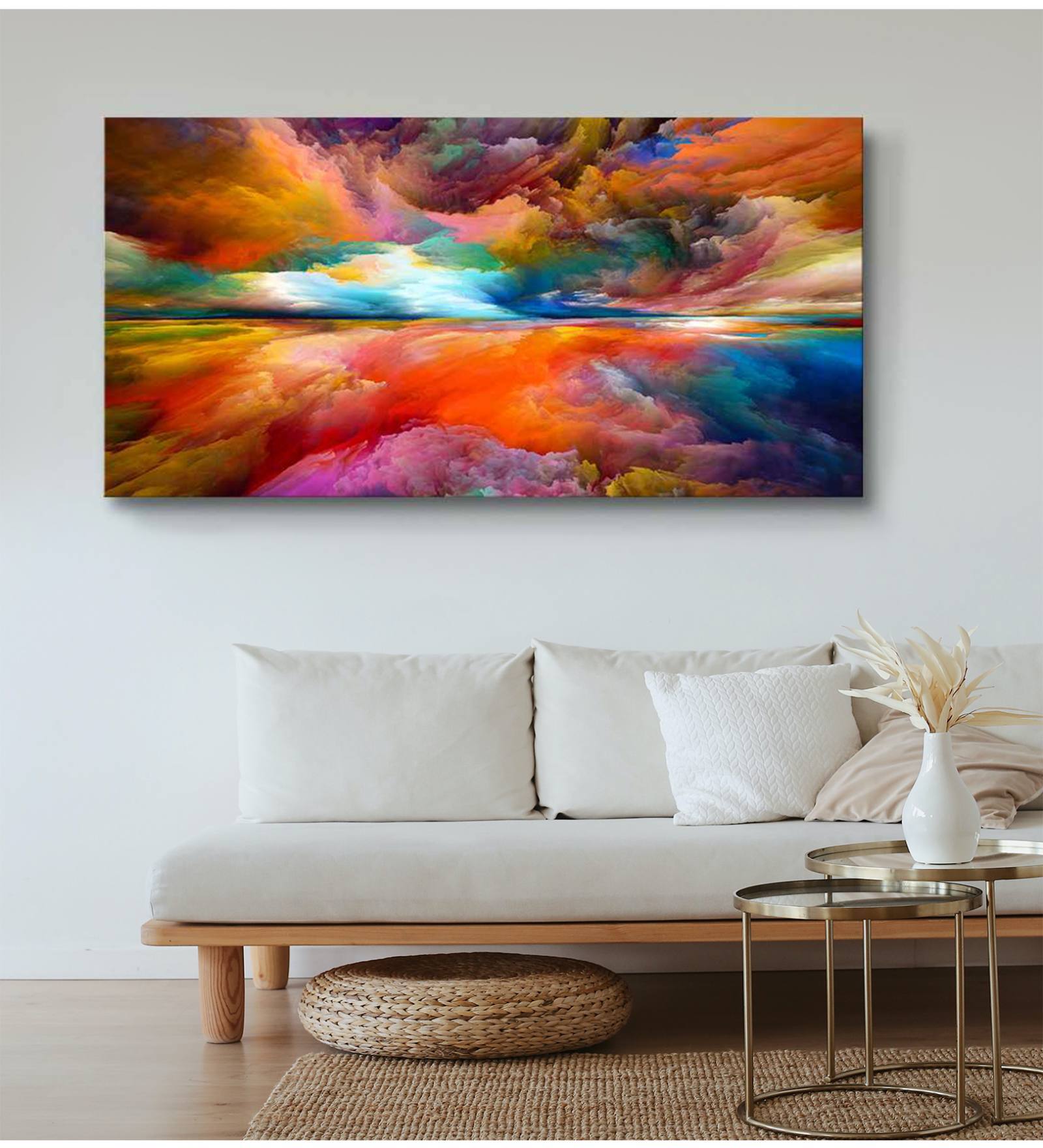 Wooden Stretched Canvas Framed Art Print