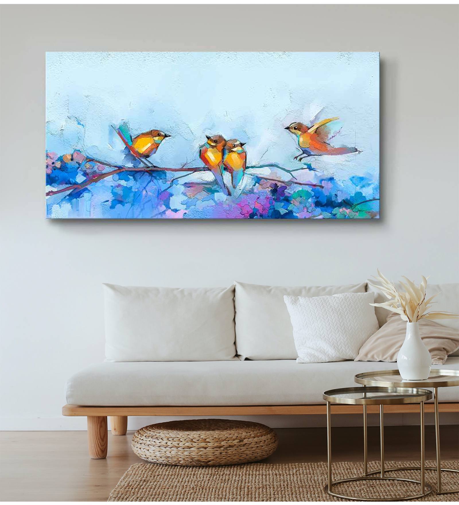 Wooden Stretched Canvas Framed Art Print