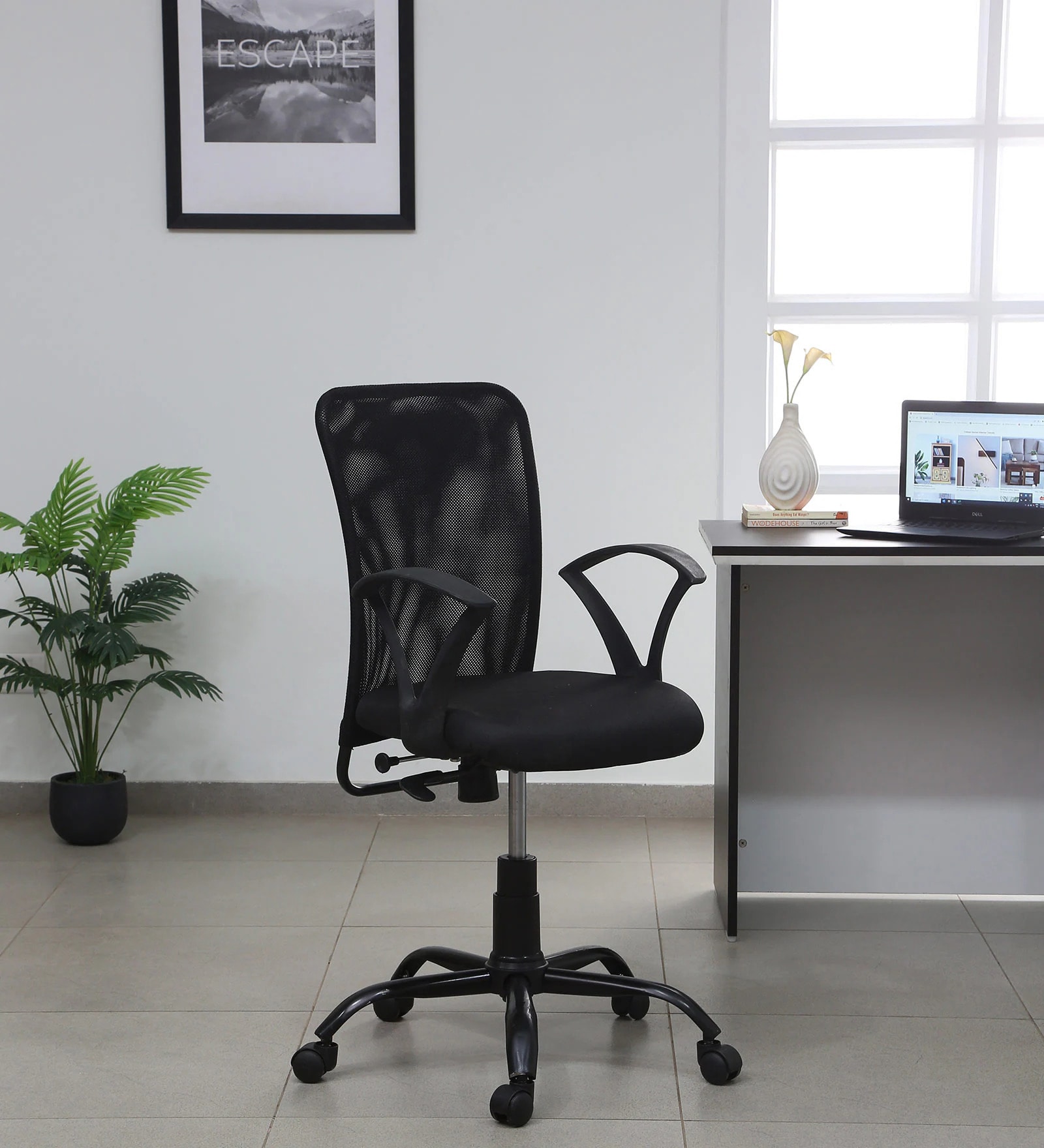 Workflex Office Chair In Black Colour Workflex Office Chair In Black Colour