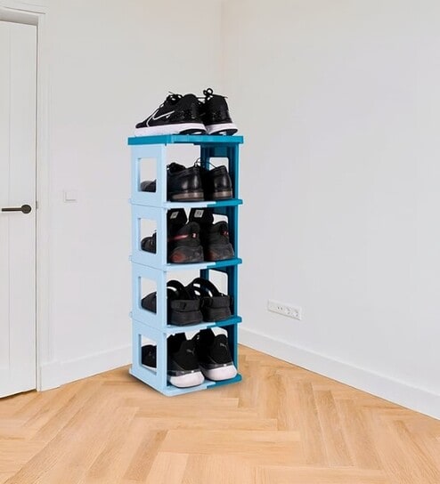 Blue Wonder Foldable Shoe Organiser Step 4