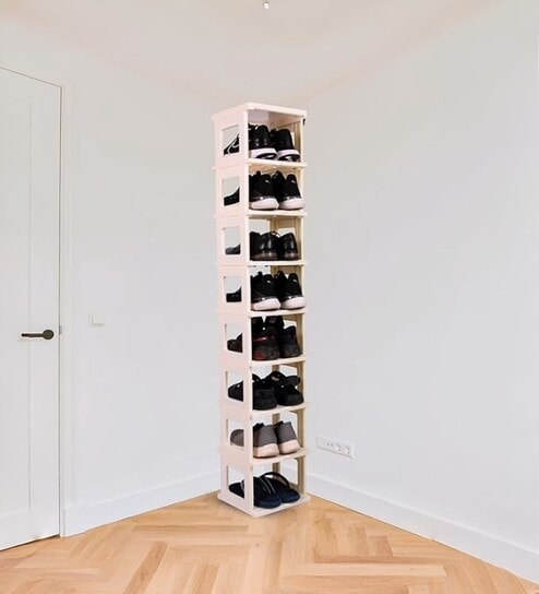 Pink Wonder Foldable Shoe Organiser Step 8