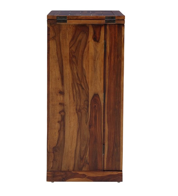 Buy Woodway Solid Wood Bar in Provincial Teak Finish