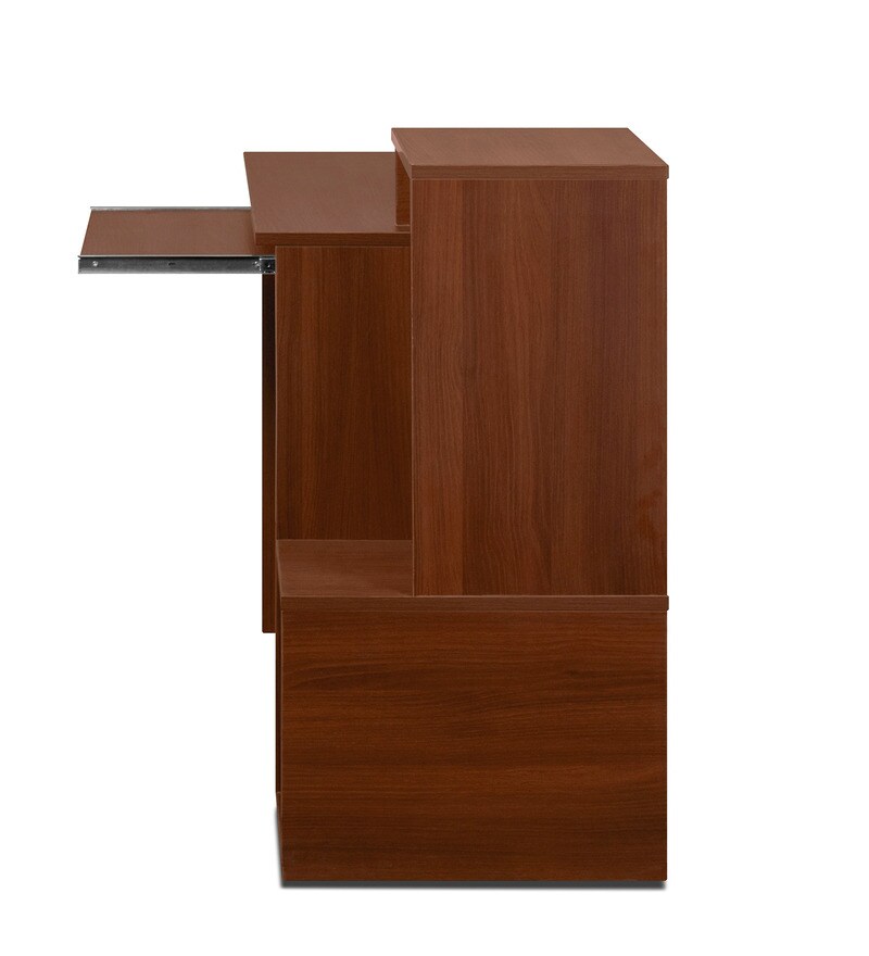 Buy Wonder Computer Table in Acacia Dark Finish by Delite kom Online ...