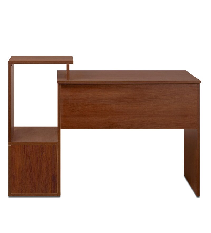 Buy Wonder Computer Table in Acacia Dark Finish by Delite kom Online Computer Tables Study