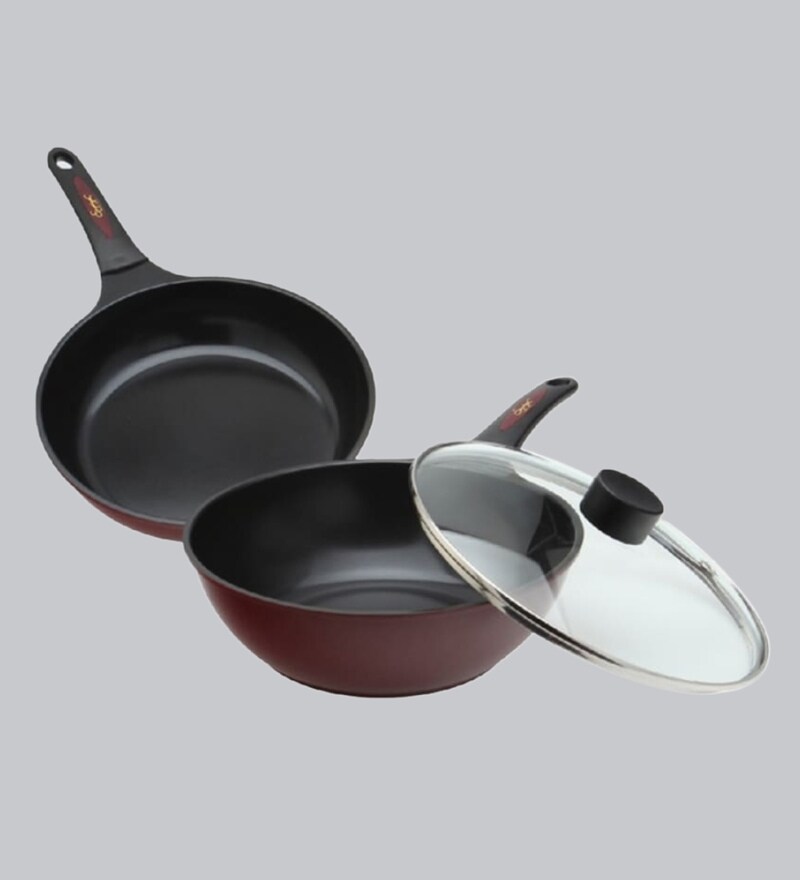 Buy Wonderchef Ceramica Aluminium Ceramiccoated Cookware Set of 2
