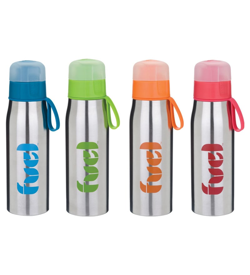 Buy Wonderchef Trudeau Fuel SS Water Bottle by Chef Sanjeev Kapoor
