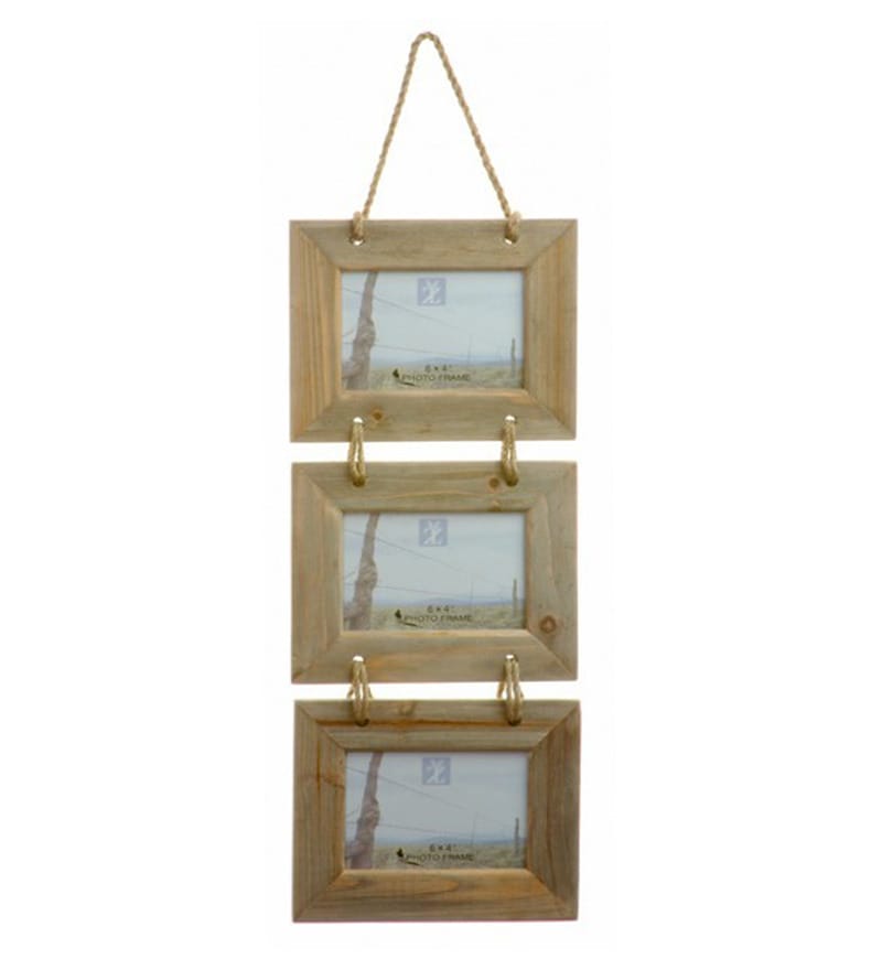 wooden hanging photo frames