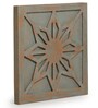 Wodden Florals Handcrafted Wall Decor In Recycled Wood (12 Inch)