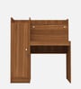 Wolf Hutch Desk In Lyon Teak Finish