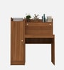 Wolf Hutch Desk In Lyon Teak Finish