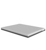 Wolke Dual Comfort 6 inch Latex Queen Size Mattress in White & Black Colour