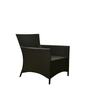 Wollongong Wicker Table And Chair Set ( With 2 Chairs ) In Brown Finish