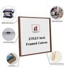 23 Inches Woman Canvas Framed Wall Art Printed Pinting