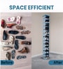 Blue Wonder Foldable Shoe Organiser Step 12