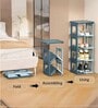Blue Wonder Foldable Shoe Organiser Step 4