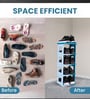 Blue Wonder Foldable Shoe Organiser Step 4