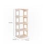 Cream Wonder Foldable Shoe Organiser Step 4