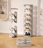 Cream Wonder Foldable Shoe Organiser Step 6