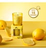 Wonder Series Lemon Sorbet Glass Candle (Yellow)