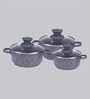 Aluminium Cookware Casserole- Set of 3