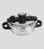 Easy Lock Pressure Cooker 3L Silver in Stainless Steel