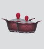Maroon Taj Set