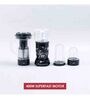 Wonderchef Nutri-Blend 400W 22000RPM Mixer-Grinder Complete Kitchen Machine with 4 Jars (Black)