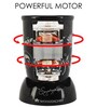 Wonderchef Nutri Blend Compact Food Processor 400W 22000 RPM Mixer Grinder