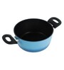 Sapphire Blue Forged 20Cm Cooking Pot with Lid- 2.3 Ltr