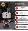 Wonderchef SS Blades 400W 4 Jar Nutri Blend Food Processor (Black)