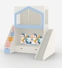 WonderSlide Bunk Bed With Staircase, Drawer Storage and Slide In Blue Colour