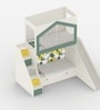 WonderSlide Bunk Bed With Staircase, Drawer Storage and Slide In Green Colour
