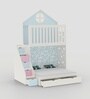 WonderSteps Bunk Bed With Staircase and Drawer Storage In Blue Colour